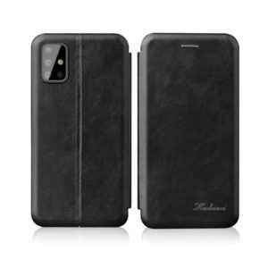 For Huawei Y5P/Honor 9S TPU+PU Integrated Voltage Magnetic Card Holder Retro Leather Case(Black) (OEM)