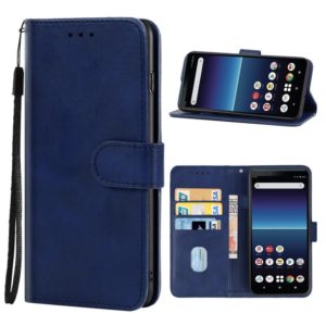 Leather Phone Case For Sony Xperia 10 II(Blue) (OEM)