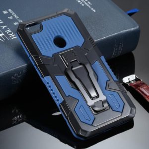 For Xiaomi Redmi Note 5A Armor Warrior Shockproof PC + TPU Protective Case(Blue) (OEM)