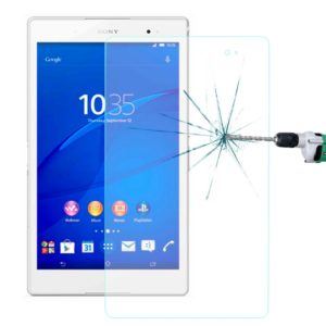 0.4mm 9H+ Surface Hardness 2.5D Explosion-proof Tempered Glass Film for Sony Xperia Z3 Tablet Compact (OEM)