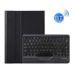 OP11-B Lambskin Texture Ultra-thin Bluetooth Keyboard Leather Case For OPPO Pad 11 inch(Black) (OEM)