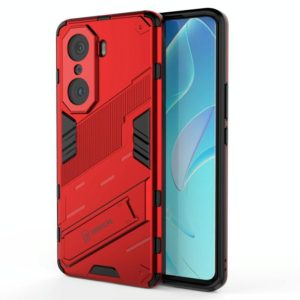 For Honor 60 Pro Punk Armor 2 in 1 PC + TPU Phone Case(Red) (OEM)