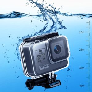 60m Underwater Waterproof Housing Diving Case for DJI Osmo Action(Transparent) (OEM)