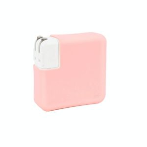 For Macbook Retina 12 inch 29W Power Adapter Protective Cover(Pink) (OEM)