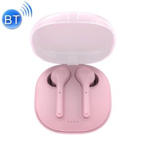 K88 Bluetooth 5.0 TWS Touch Binaural Wireless Stereo Sports Bluetooth Earphone with Charging Box(Pink) (OEM)