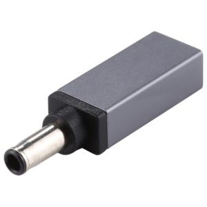 PD 18.5V-20V 5.5x1.0mm Male Adapter Connector(Silver Grey) (OEM)