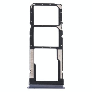 SIM Card Tray + SIM Card Tray + Micro SD Card Tray for Xiaomi Redmi Note 9 5G / Redmi Note 9T M2007J22G M2007J22C(Black) (OEM)