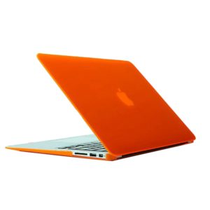 For MacBook Air 13.3 inch A1466 2012-2017 / A1369 2010-2012 Laptop Frosted Hard Plastic Protective Case(Orange) (OEM)