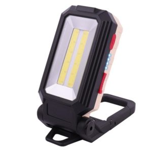 W559 2 COB + T6 Glare Car Inspection Working Light USB Charging LED Folding Camping Lamp with Hook + Magnet (OEM)