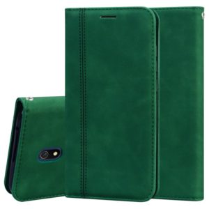 For Xiaomi Redmi 8A Frosted Business Magnetic Horizontal Flip PU Leather Case with Holder & Card Slot & Lanyard(Green) (OEM)