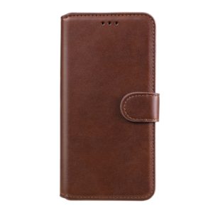 For Huawei Y6p (2020) Classic Calf Texture PU + TPU Horizontal Flip Leather Case, with Holder & Card Slots & Wallet(Brown) (OEM)