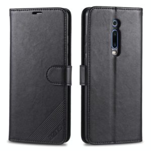 For Xiaomi Redmi K20 / K20 Pro AZNS Sheepskin Texture Horizontal Flip Leather Case with Holder & Card Slots & Wallet(Black) (AZNS) (OEM)
