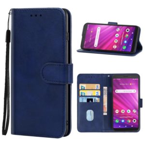 For Alcatel Axel (5004R) / Lumos (DALN5023) Leather Phone Case(Blue) (OEM)