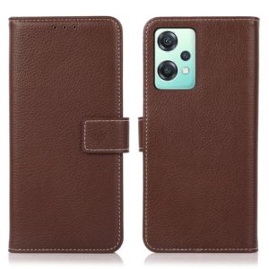 For OnePlus CE 2 Lite 5G Litchi Texture Horizontal Flip Leather Phone Case(Brown) (OEM)