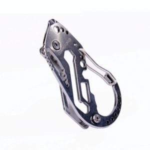 Outdoor Multi-Function Key Clip Stainless Steel Carabiner(Without Corkscrew) (OEM)