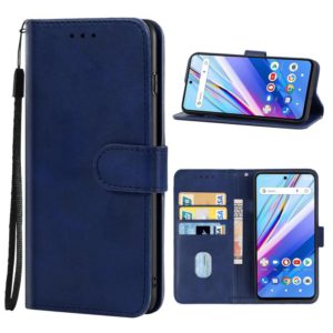 For BLU G91 Pro Leather Phone Case(Blue) (OEM)