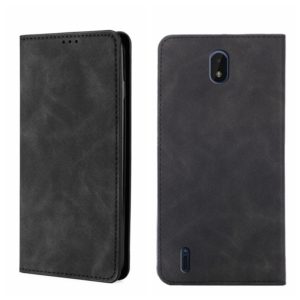 For Nokia C01 Plus/C1 2nd Editon Skin Feel Magnetic Horizontal Flip Leather Phone Case(Black) (OEM)