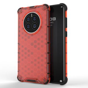 For Huawei Mate 50 Shockproof Honeycomb PC + TPU Phone Case(Red) (OEM)