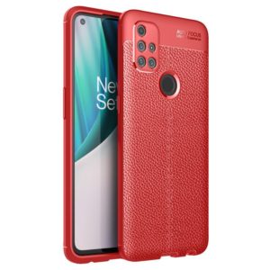 For OnePlus Nord N10 5G Litchi Texture TPU Shockproof Case(Red) (OEM)