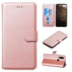 For Motorola MOTO G8 / P40 Power / One Action Classic Calf Texture Horizontal Flip PU Leather Case, with Holder & Card Slots & Wallet(Rose Gold) (OEM)
