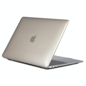 For MacBook Air 13.3 inch A1932 2018 & A2179 2020 & A2337 Laptop Crystal Style Protective Case(Grey) (OEM)
