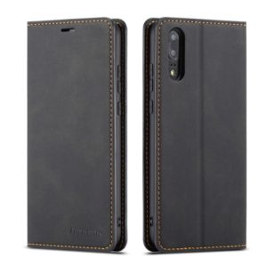 For Huawei P20 Pro Forwenw Dream Series Oil Edge Strong Magnetism Horizontal Flip Leather Case with Holder & Card Slots & Wallet & Photo Frame(Black) (Forwenw) (OEM)