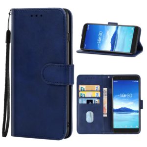 Leather Phone Case For Alcatel 7(Blue) (OEM)