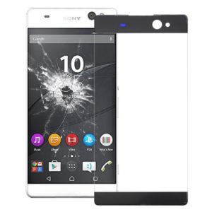 Front Screen Outer Glass Lens for Sony Xperia XA Ultra / C6 (Black) (OEM)