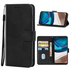 For Motorola Moto G42 Leather Phone Case(Black) (OEM)