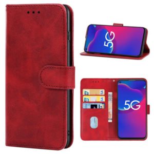 Leather Phone Case For ZTE Axon 11 SE 5G / Blade V2020(Red) (OEM)