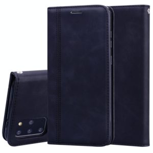 For Samsung Galaxy S20 Plus Frosted Business Magnetic Horizontal Flip PU Leather Case with Holder & Card Slot & Lanyard(Black) (OEM)