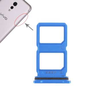 For Vivo Xplay6 2 x SIM Card Tray (Blue) (OEM)