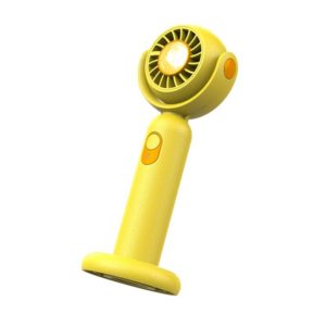 F10 USB Hanging Neck Electric Fan(Yellow) (OEM)