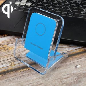 A9191 10W 3 in 1 Multifunctional Vertical Wireless Charger(Blue) (OEM)