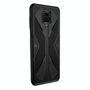 For Xiaomi Redmi Note 9S Butterfly Shadow Shockproof Rubber TPU Protective Case(Black) (OEM)