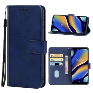 Leather Phone Case For Wiko View3(Blue) (OEM)