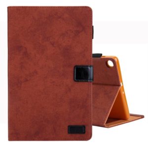 For Galaxy Tab S5e / T720 Business Style Horizontal Flip Leather Case, with Holder & Card Slot & Photo Frame & Sleep / Wake-up Function(Brown) (OEM)