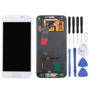 Original LCD + Touch Panel for Galaxy S5 mini / G800, G800F, G800A, G800HQ, G800H, G800M, G800R4, G800Y(White) (OEM)