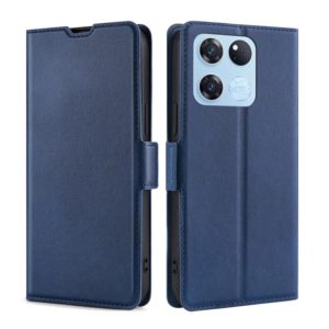 For OnePlus Ace Racing Ultra-thin Voltage Side Buckle Horizontal Flip Leather Phone Case(Blue) (OEM)