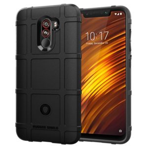 Full Coverage Shockproof TPU Case for Xiaomi Pocophone F1 (Black) (OEM)