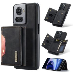 For OnePlus Ace/10R DG.MING M2 Series 3-Fold Multi Card Bag Phone Case(Black) (DG.MING) (OEM)