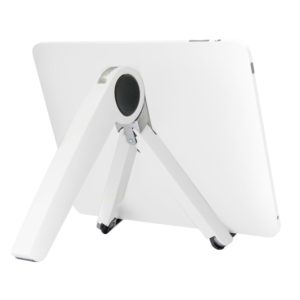 Tablet PC Laptop Desktop Bracket Cooling Triangle Bracket(White) (OEM)