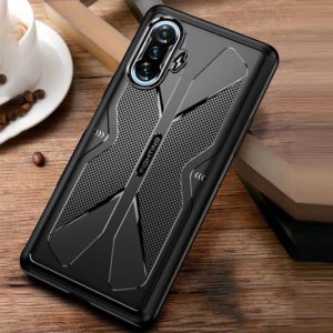 For Xiaomi Redmi K40 Gaming TPU Cooling Gaming Phone All-inclusive Shockproof Case(Black) (OEM)