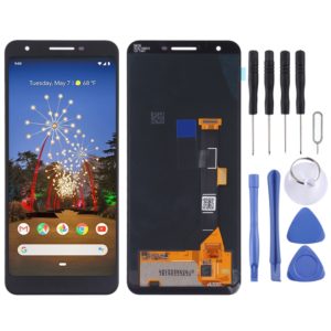 OEM LCD Screen for Google Pixel 3a with Digitizer Full Assembly (Black) (OEM)