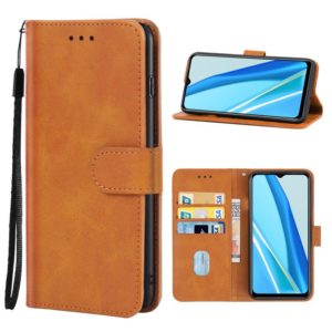For itel A49 Leather Phone Case(Brown) (OEM)