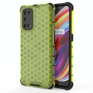 For OPPO Realme X7 Pro Shockproof Honeycomb PC + TPU Case(Green) (OEM)