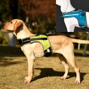 K-Shaped Luminous LED Harness for Pet Dogs without Rope, Size:L(Fluorescent Green With Light) (OEM)