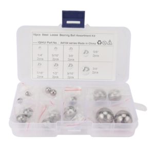 16 PCS Car / Motorcycle 8 Specifications High Precision G25 Bearing Steel Ball (OEM)