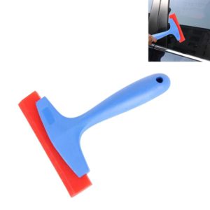 For Short Handle Tendon Scraper Car Film Tools Wiper Plate Glass Cleaning Tool(Blue) (OEM)