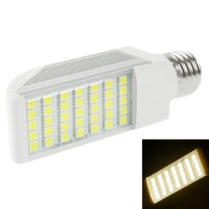 E27 8W 720LM LED Transverse Light Bulb, 35 LED 5050 SMD, Warm White Light, AC 85V-265V (OEM)